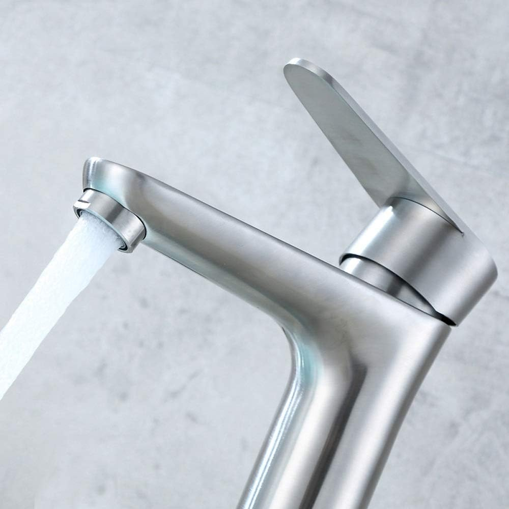 Bathroom Basin Mixer Brushed Nickel | SUS 304