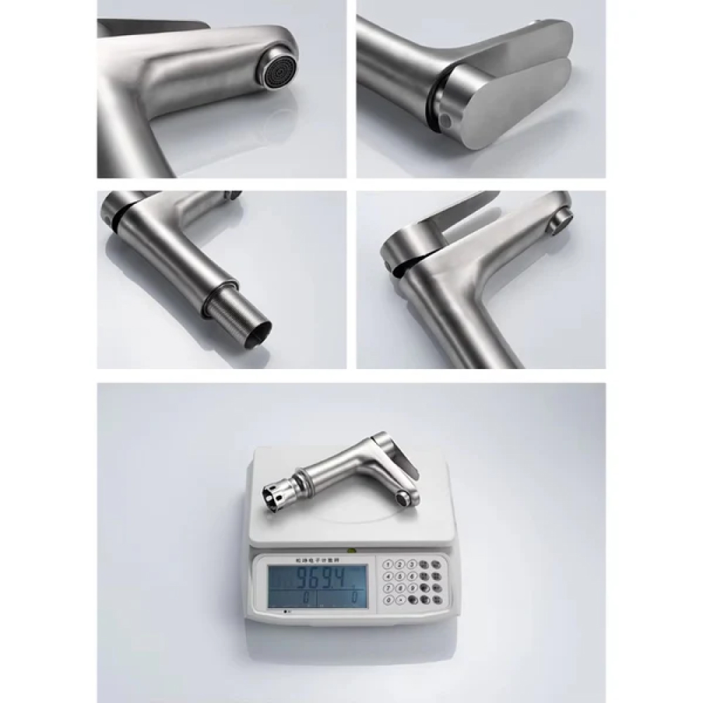 Bathroom Basin Mixer Brushed Nickel | SUS 304