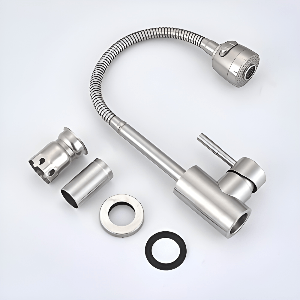 Kitchen Mixer 360° Movable Shower Neck Deck Mounted