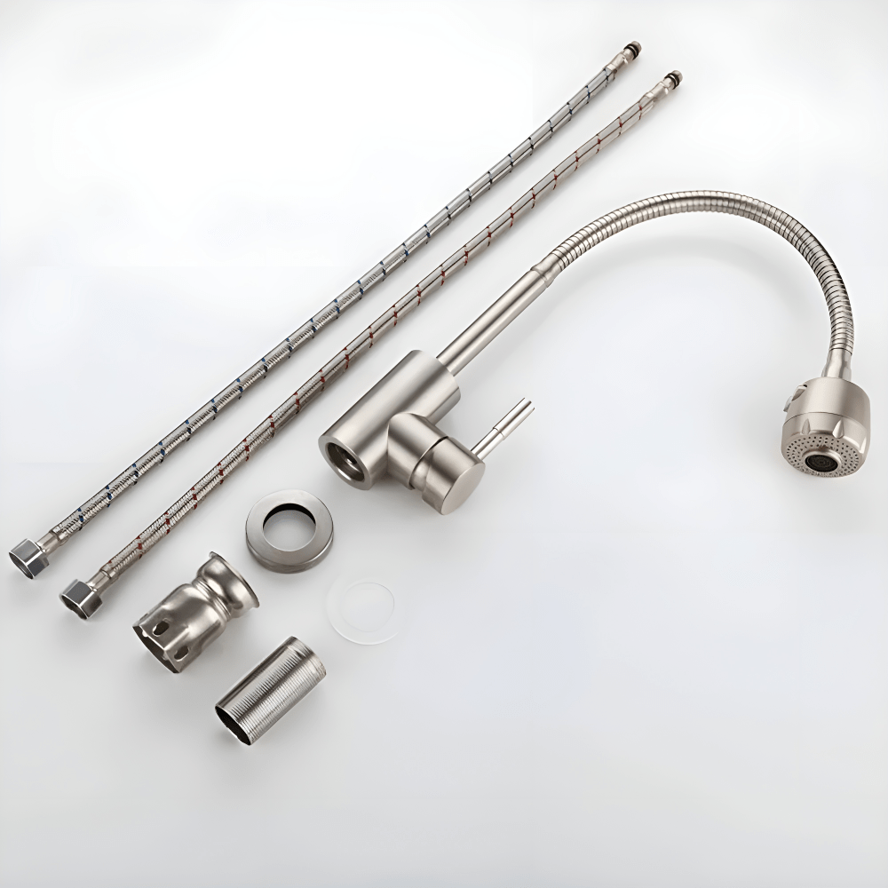 Kitchen Mixer 360° Movable Shower Neck Deck Mounted