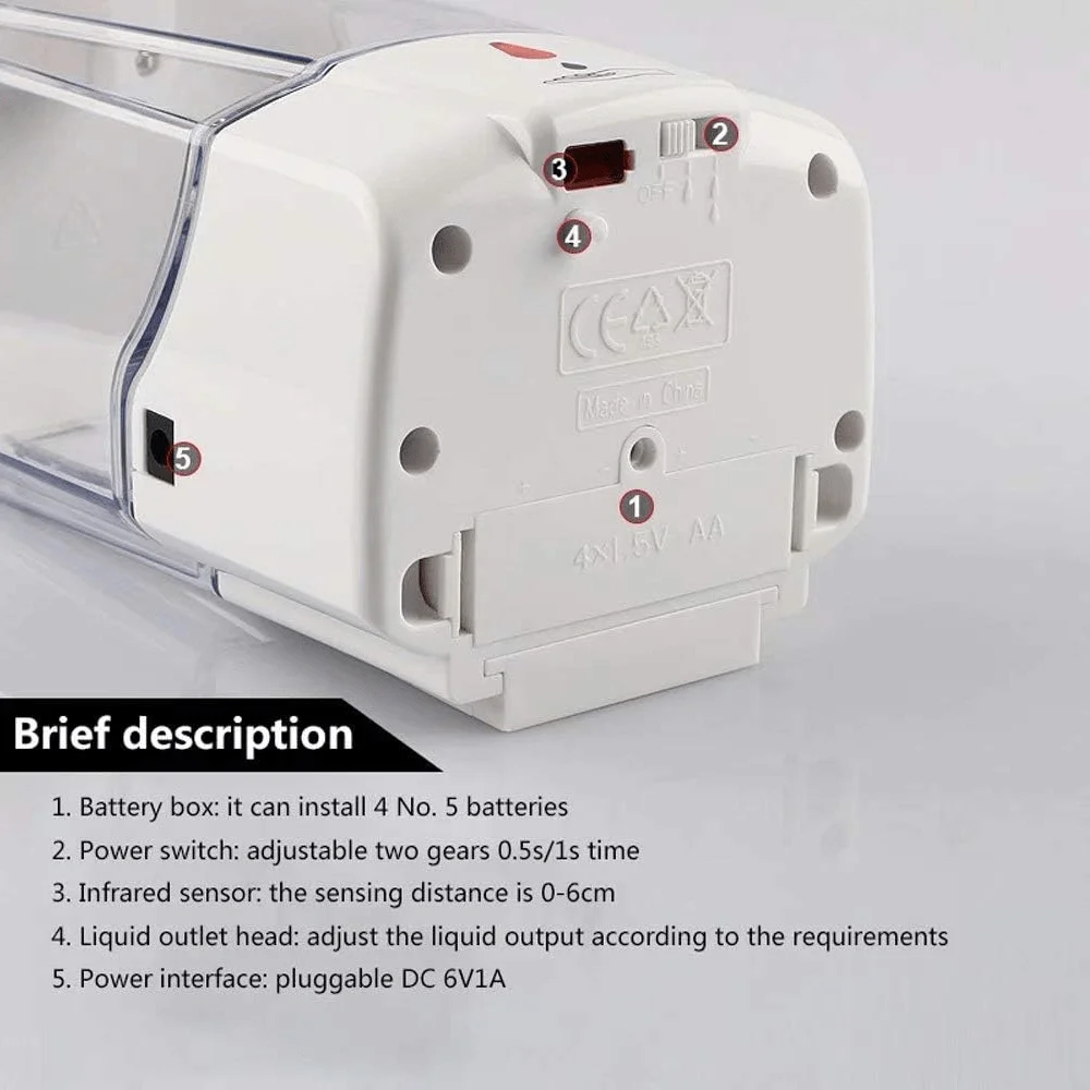 Automatic Liquid Soap Dispenser | 700ml | Wall Mounted