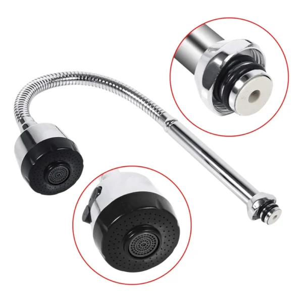 Shower Moving neck Stainless Steel | Sanimax