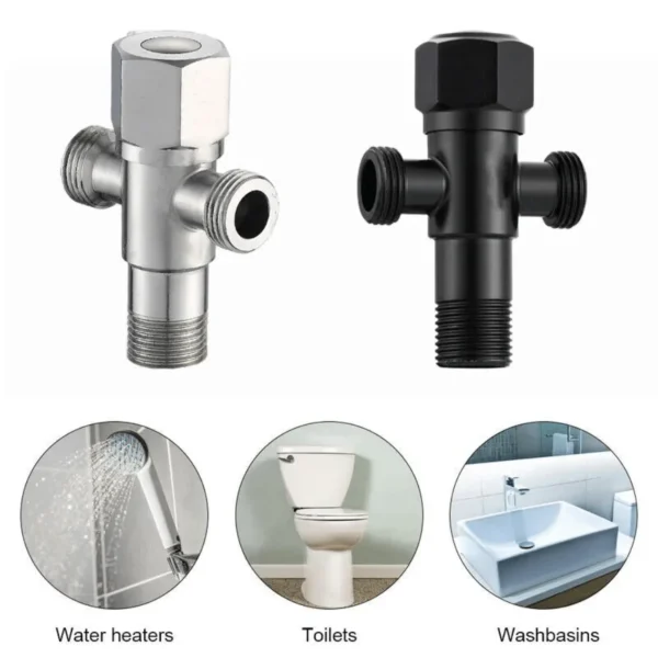 Stainless Steel Two Way Angle Valve | Sanimax