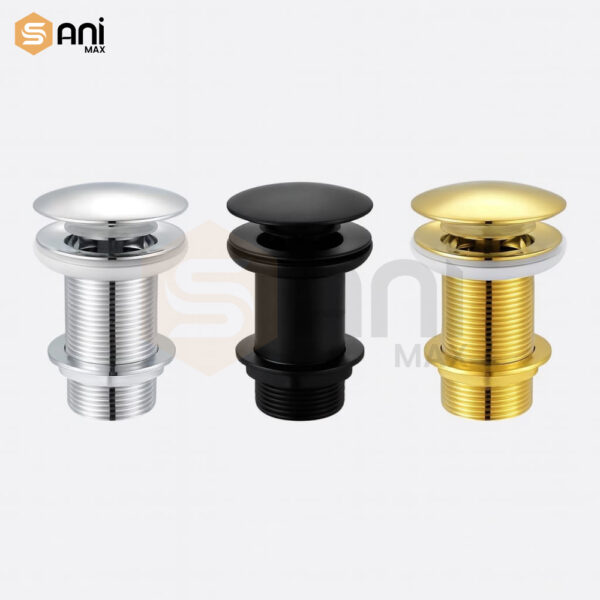 Stainless Steel Basin Pop-Up Drain Waste | 3 Premium Finishes