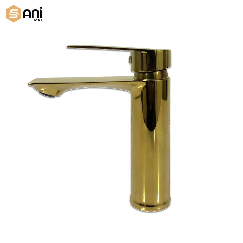 Heavy Duty Stainless Steel 304 Bathroom Basin Mixer | Matte Black & Shiny Gold