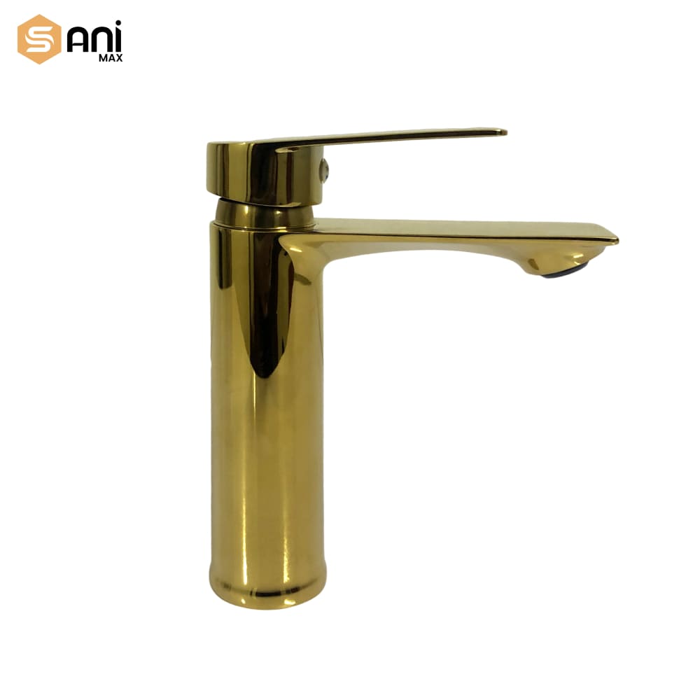 Heavy Duty Stainless Steel 304 Bathroom Basin Mixer | Matte Black & Shiny Gold