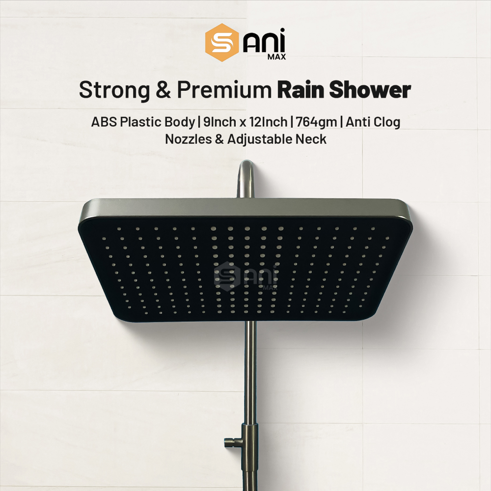 Celestial Wand - Hydropower LED Shower System | Rainfall, Hand Shower & Spa Wand | Complete Luxury Shower Set