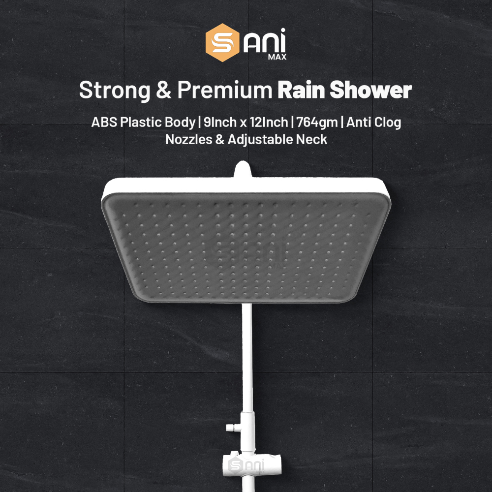 Celestial Wand - Hydropower LED Shower System | Rainfall, Hand Shower & Spa Wand | Complete Luxury Shower Set