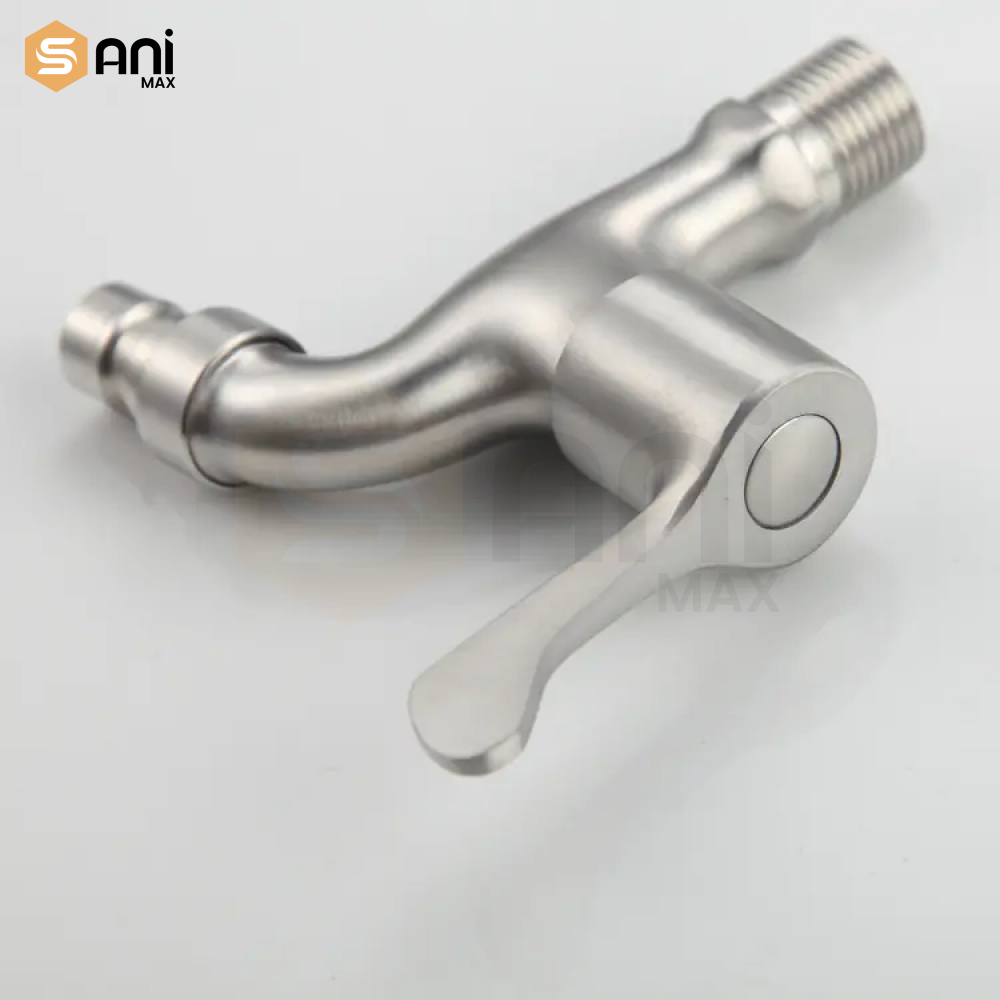 Stainless Steel Bib Tap | Wall Mount