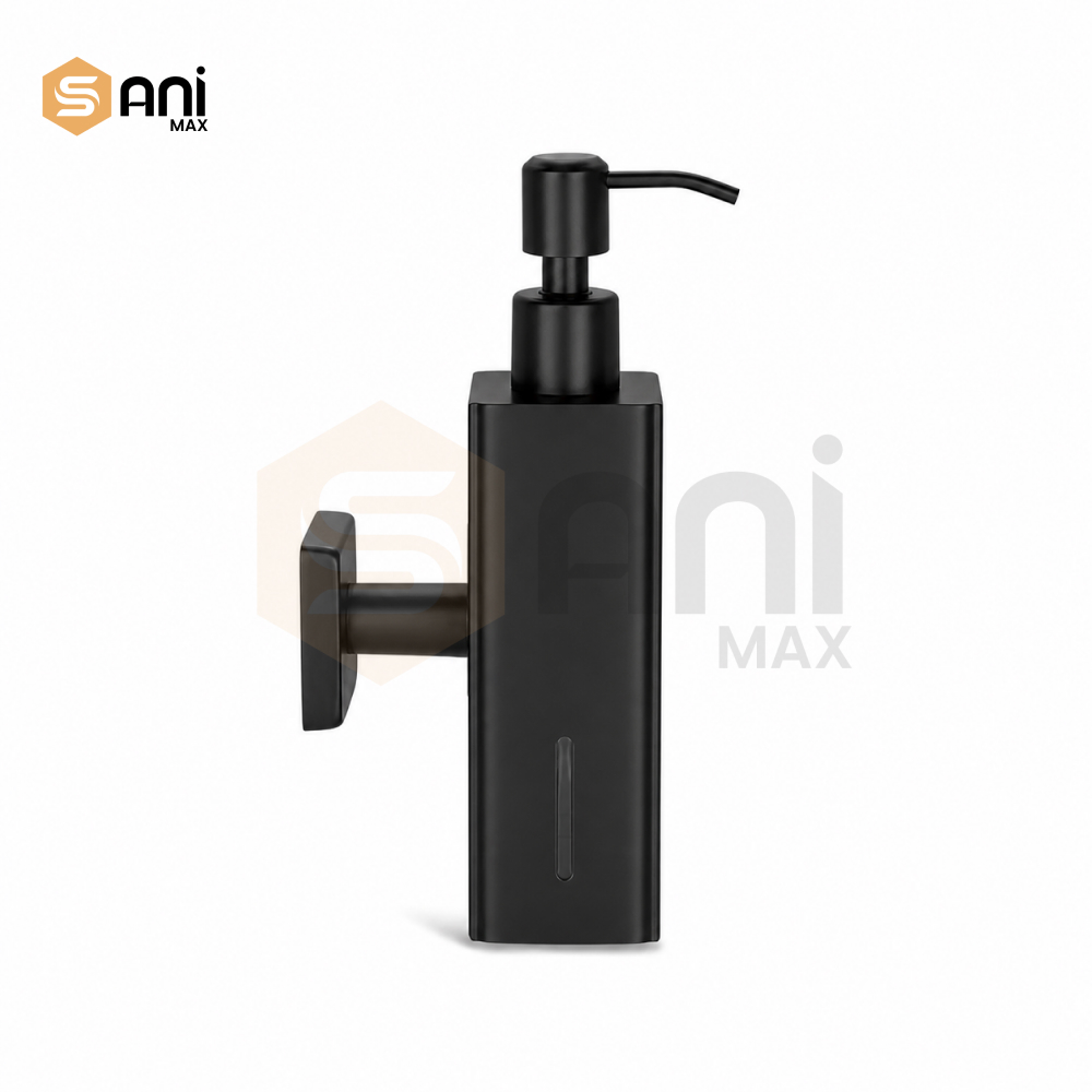 Stainless Steel Manual Soap Dispenser | 350ml | Wall Mounted