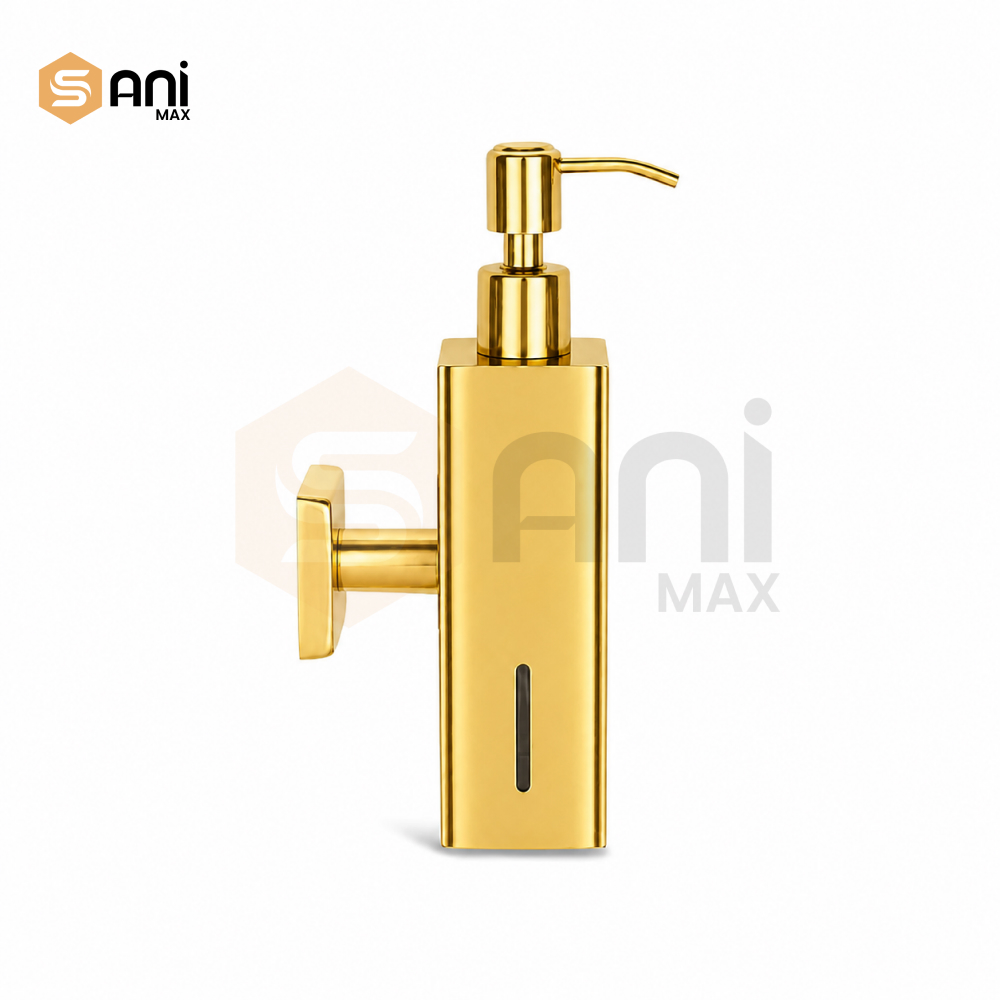Stainless Steel Manual Soap Dispenser | 350ml | Wall Mounted