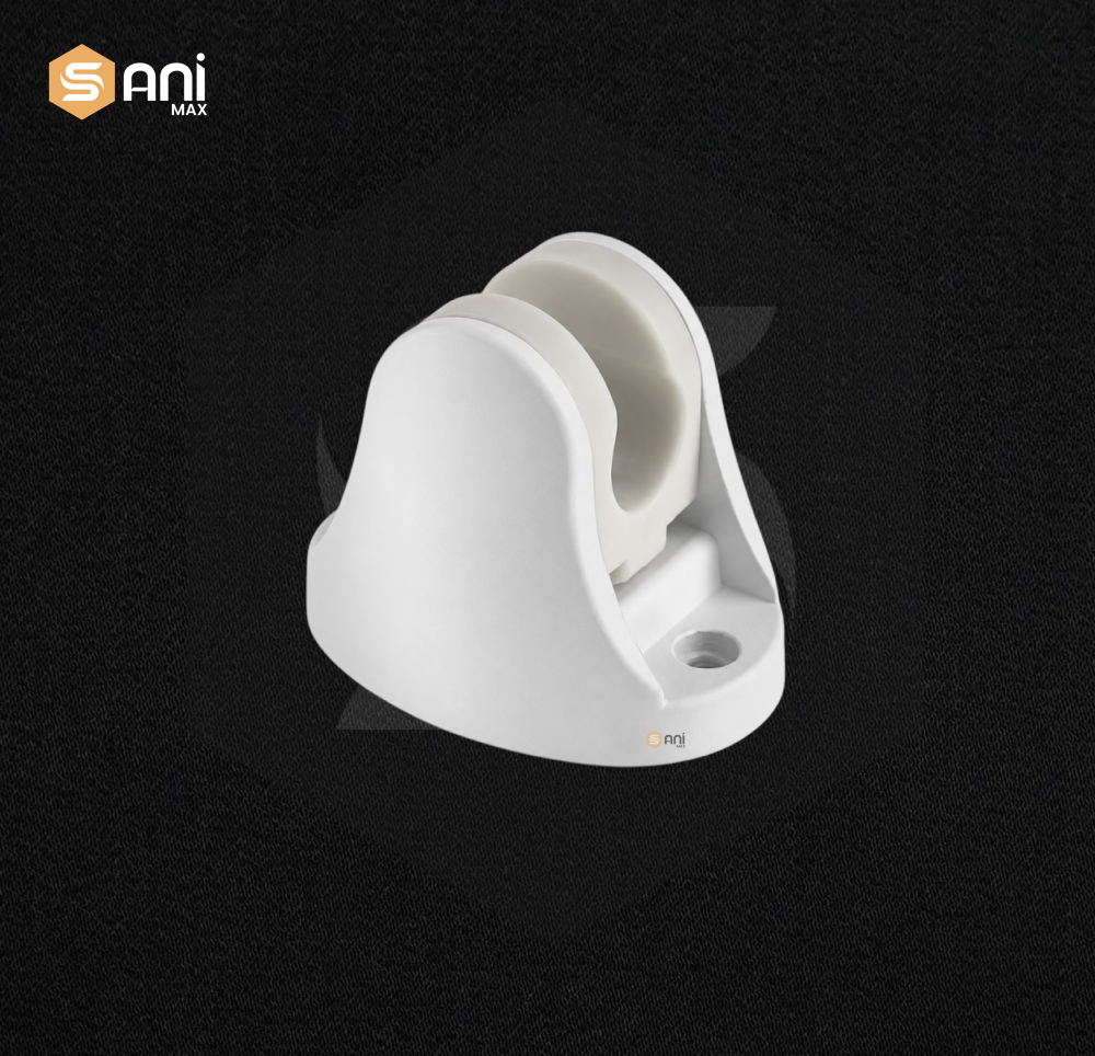 Modern Hand Shower Set | Matt White | ABS Material
