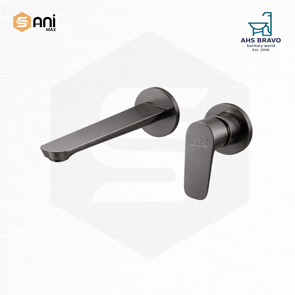 Heavy Duty Concealed Basin Mixer | Wall Mounted | 5 Premium Finishes | HDA190