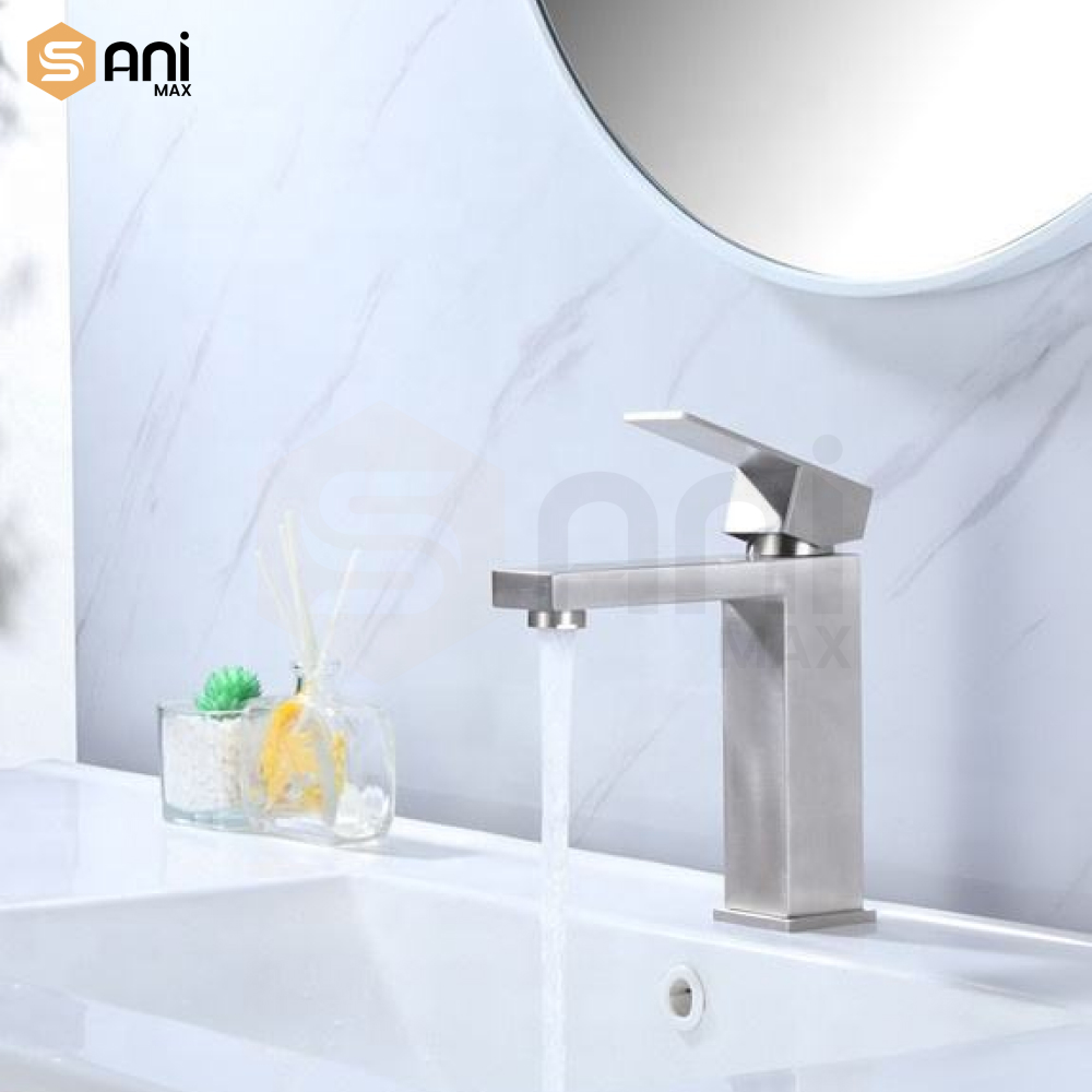 Square Shaped Basin Mixer | SUS 304
