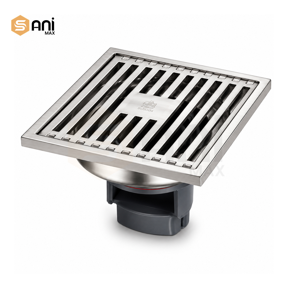 Heavy Duty SUS 304 | Linear Floor Drain | 6x6 Inch